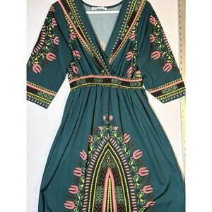 Lapogee Lightweight Long Dress Made In India Women’s Size L